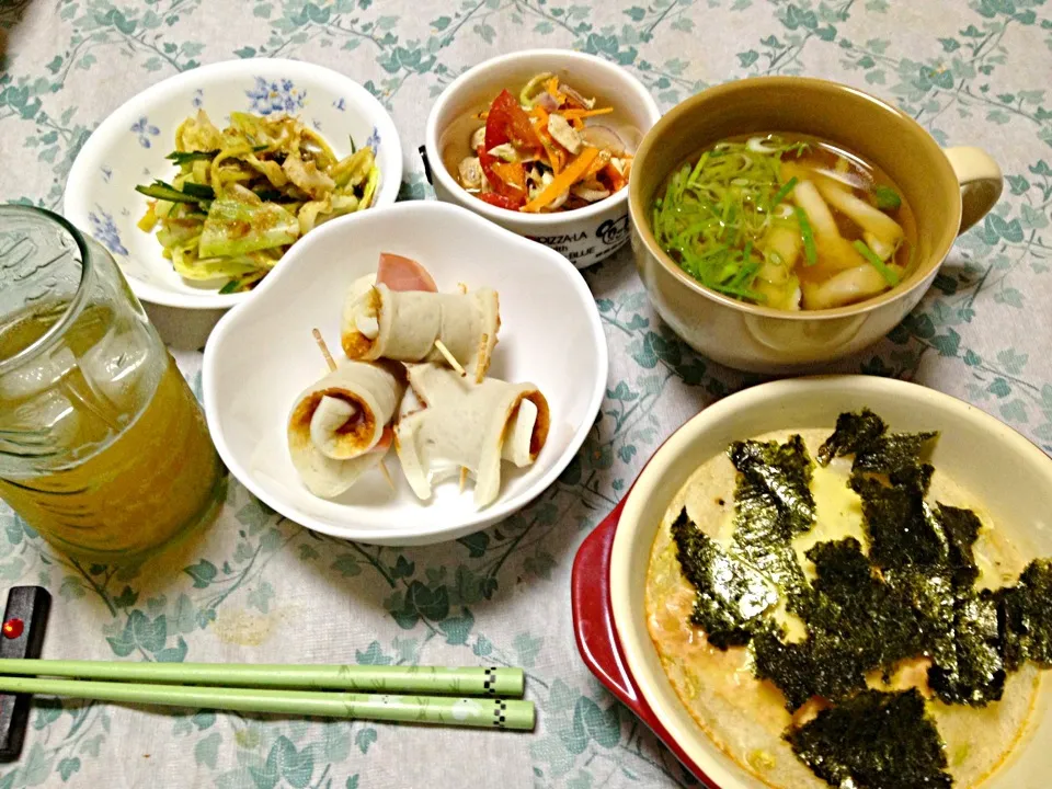 本日の夕飯 とろろ焼き|愛恵さん