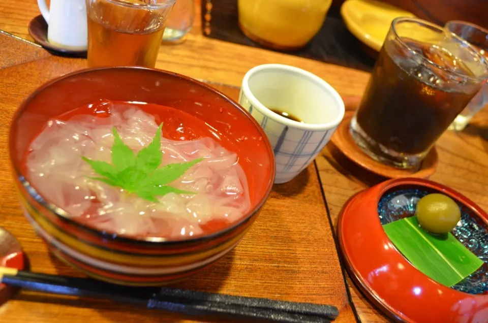 くずきり、アイスコーヒー|離乳食完了期 1歳さん