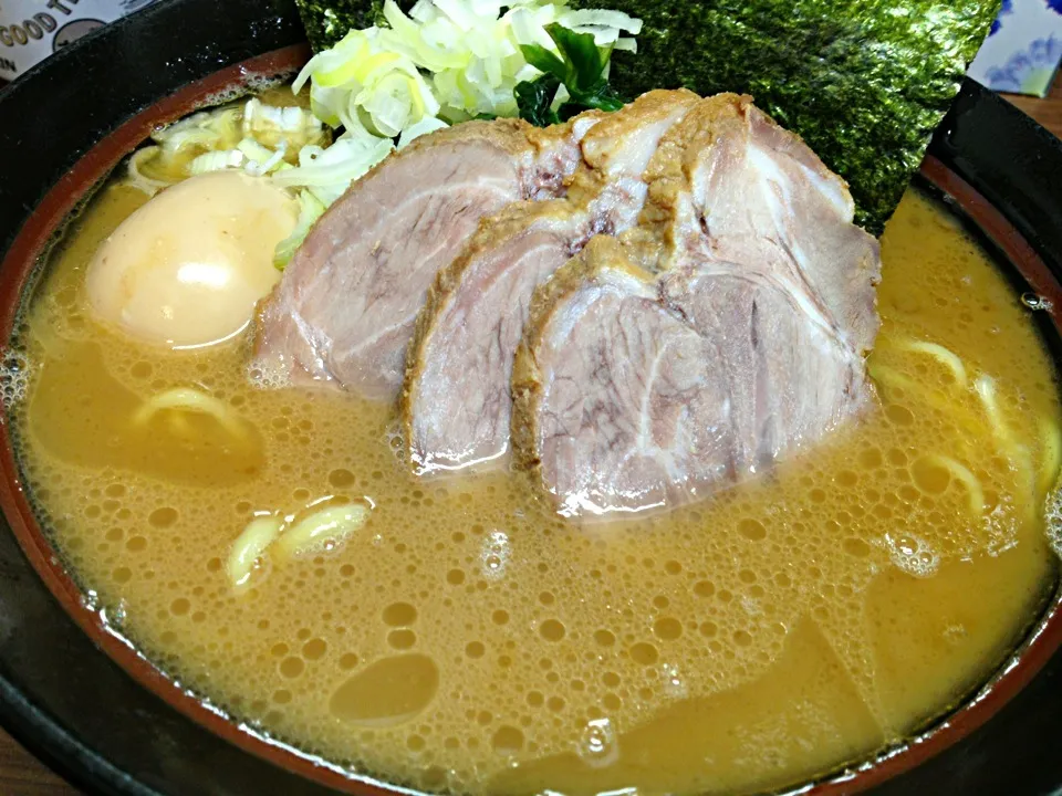 Snapdishの料理写真:全部のせらーめん かため 濃いめ|tecklさん