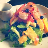 Snapdishの料理写真:Shrimps salad|INU CHUさん