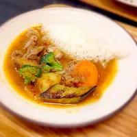 Snapdishの料理写真:野菜チキンカレー|まこさん