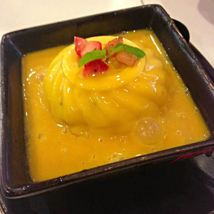 Strawberry mango pudding. ^^|해리さん