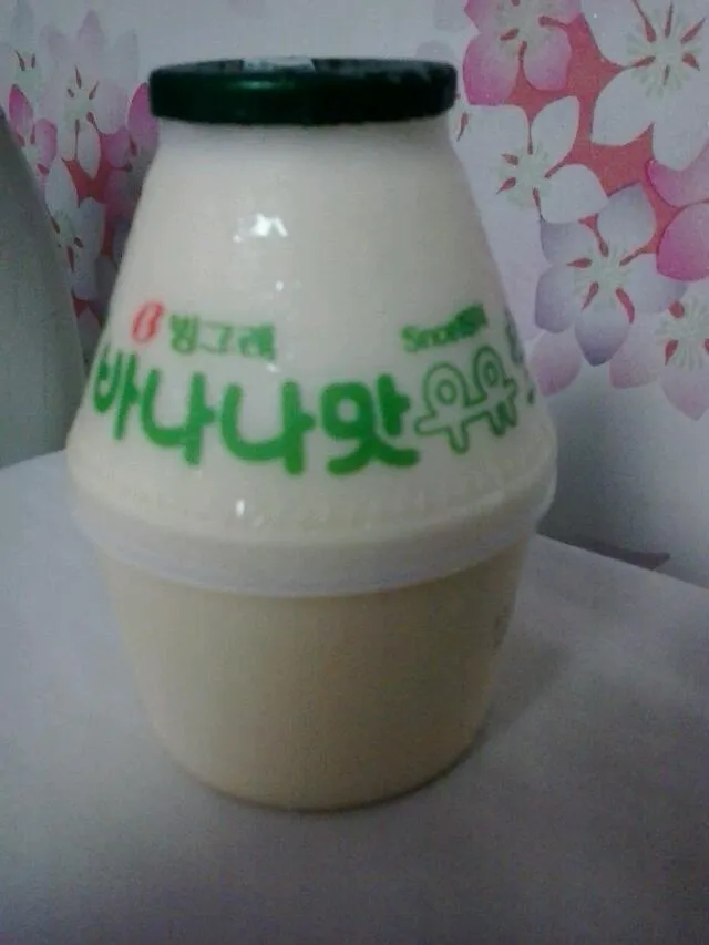 Snapdishの料理写真:Korean banana milk|siti nur ainさん