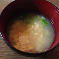 キャベツと卵とゆず豆腐の味噌汁|HaNaCUSo✿さん