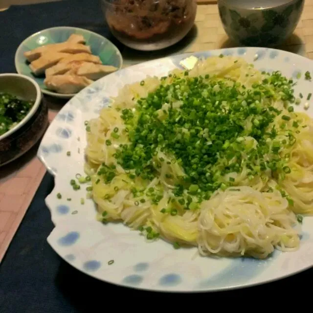 バリィさんのおそうめん茹でた！|ふぃるまめんとさん