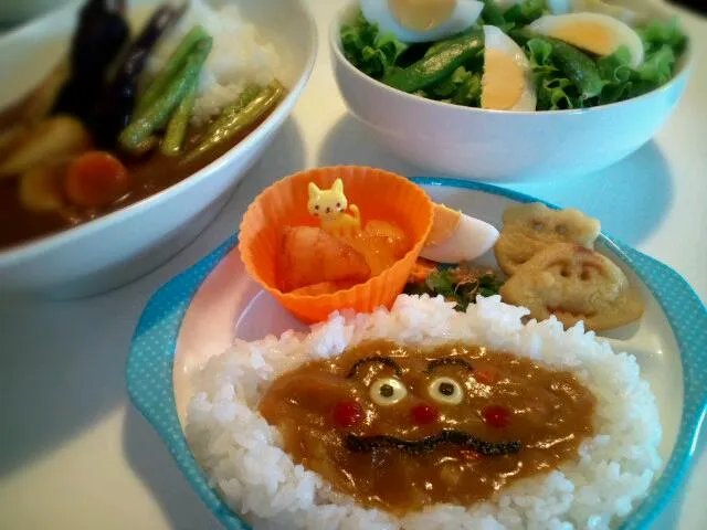 Snapdishの料理写真:カレーパンマンカレー|まっこさん