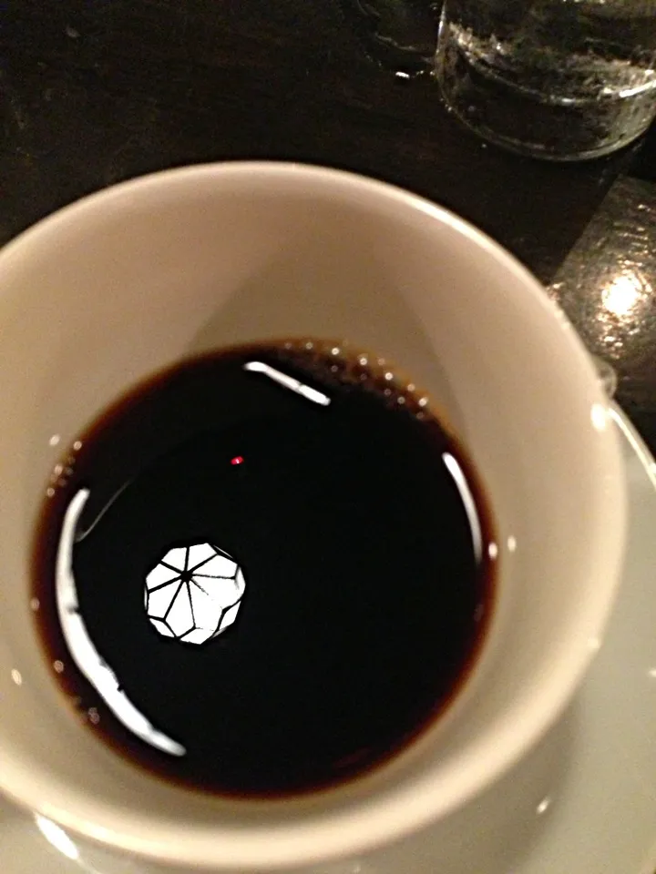 Snapdishの料理写真:Like a stAr & a mOon inside my coffee.|airyⓂ︎さん