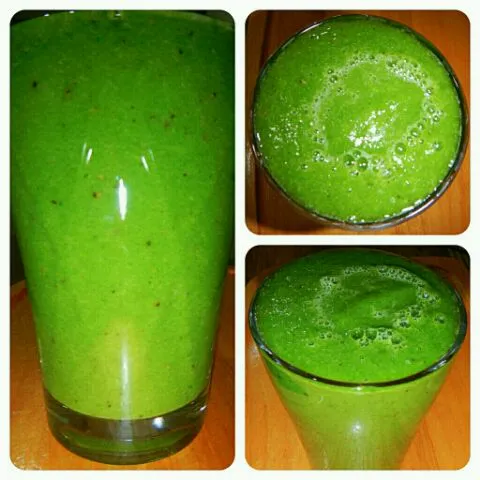 Snapdishの料理写真:very green smoothies ~ melon'greenmustard'kiwi|Asti 🌸🌸さん