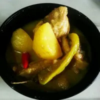 Snapdishの料理写真:My spicy chicken curry|judith tanさん