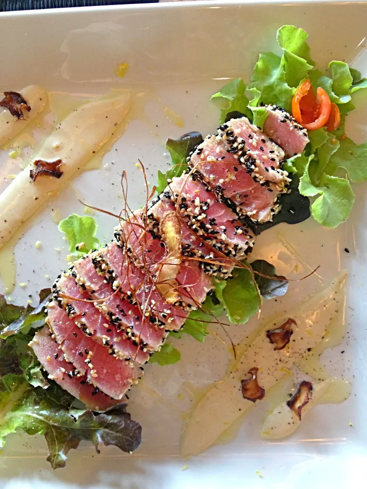 another version of seared tuna|Joiajoyさん