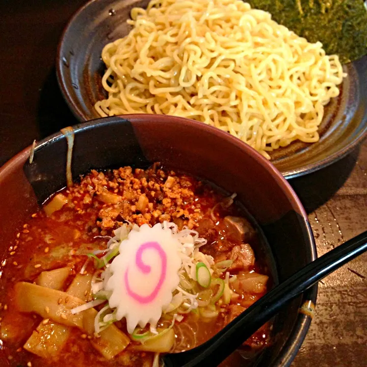 つけ麺中盛 with ピリ辛そぼろ|Takamasa Murataさん