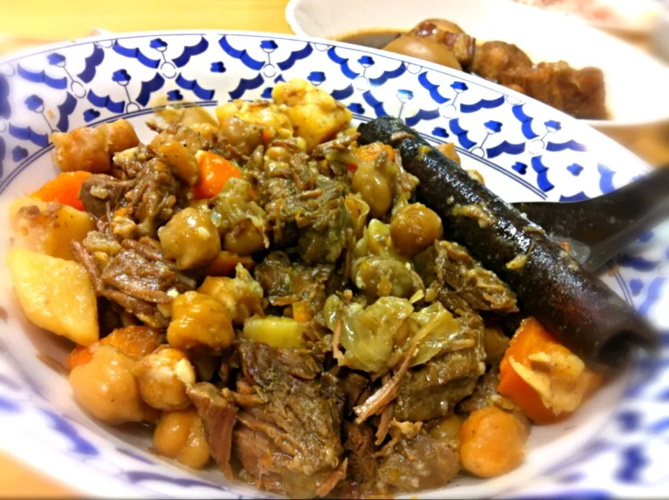 Homemade Moroccan Tagine with carrots,chickpeas and potat0es...|ilsphet del marさん