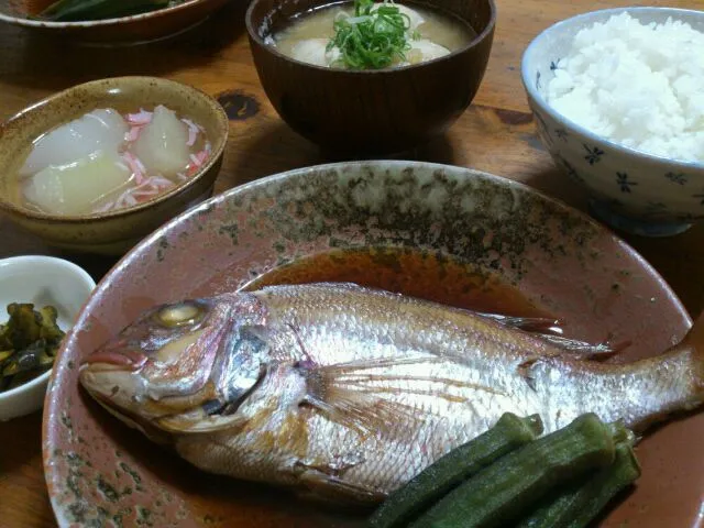 鯛の煮付け定食|maさん