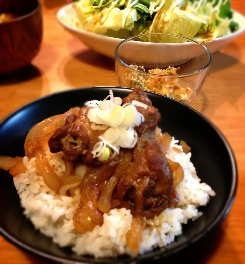 ニンニク醤油のうま煮丼❤|トッシ~さん