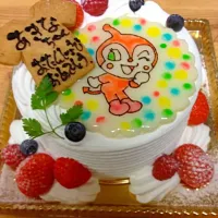 お誕生日ケーキ♪ドキンちゃん♪|かわわらさん