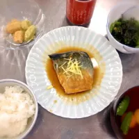 鯖の味噌煮|(*^^*)さん