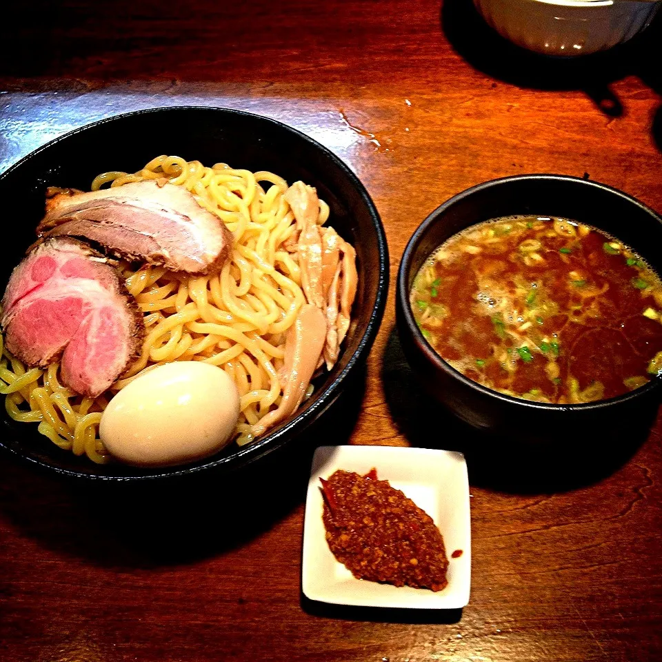 つくば はりけんラーメン 濃厚つけそばエビ風味|nanpuuさん