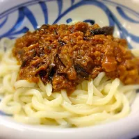 Snapdishの料理写真:キーマカレーうどん|まんまんちゃんさん