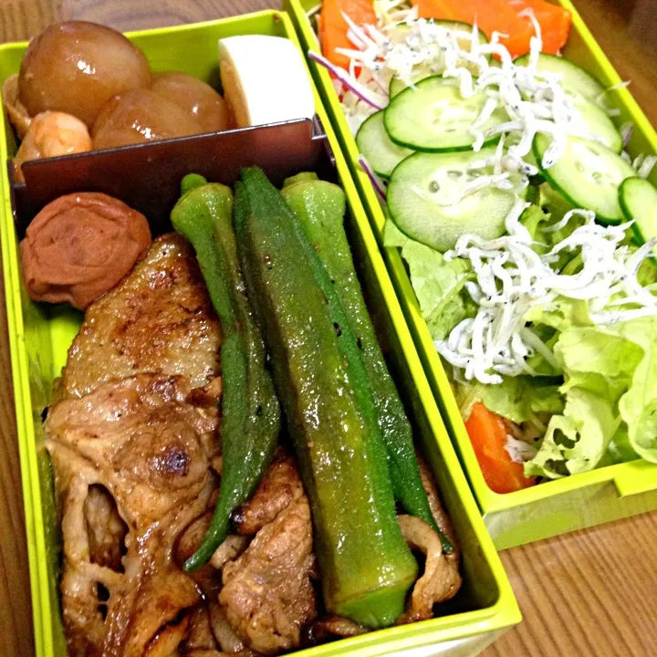 Snapdishの料理写真:週明けダルダル弁当(^_^;)|wildcat山猫さん