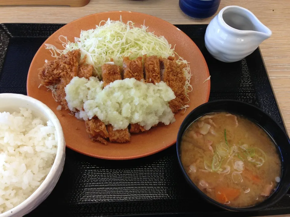 おろしカツ定食|Shigechika AIKAWAさん