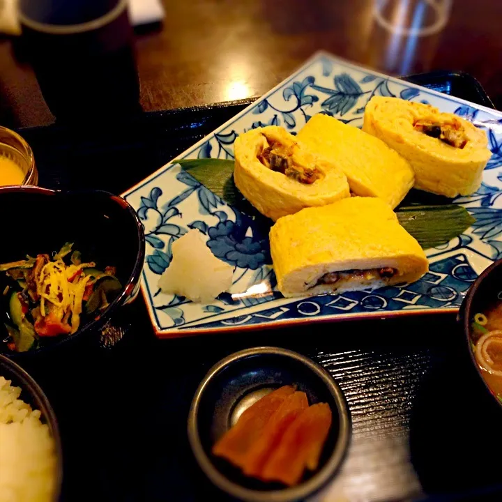 う巻き定食|くまがいじゅんこさん