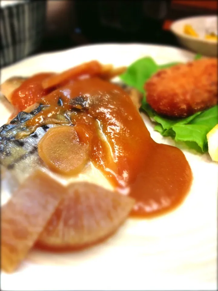 鯖の味噌煮定食|寺尾真次さん