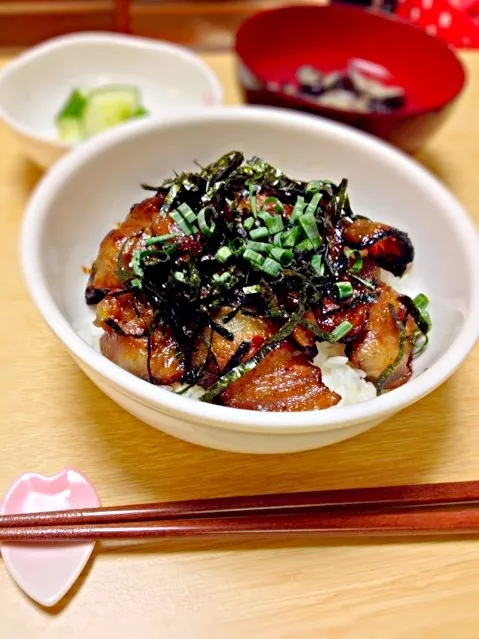 豚の蒲焼き丼|eriさん