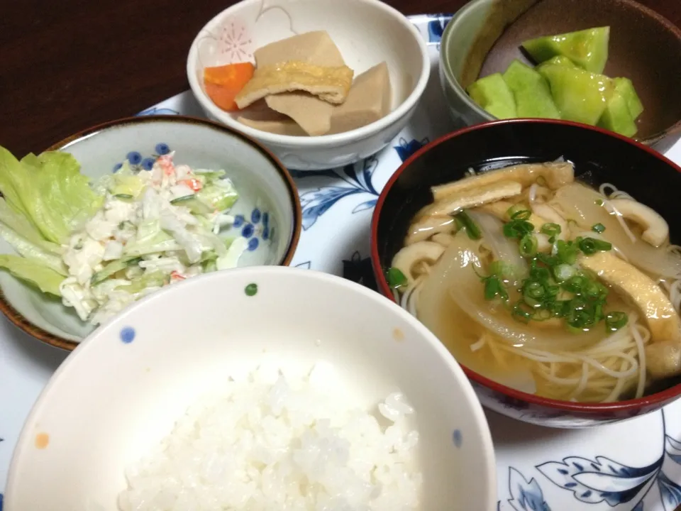 にゅうめん定食|ひろりんさん