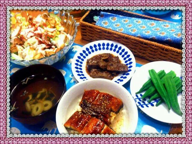 土用の丑の日にちなんでミニミニすぎる 笑 鰻丼|ゆきさん