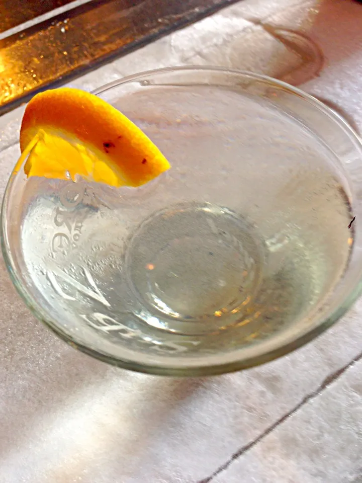 Snapdishの料理写真:White Cosmo (cosmo made with Grey Goose L'Orange vodka and white cranberry juice)|Ray Quirolgicoさん