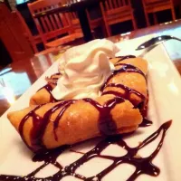 Snapdishの料理写真:Deep fried cheesecake|Ren I Cookさん