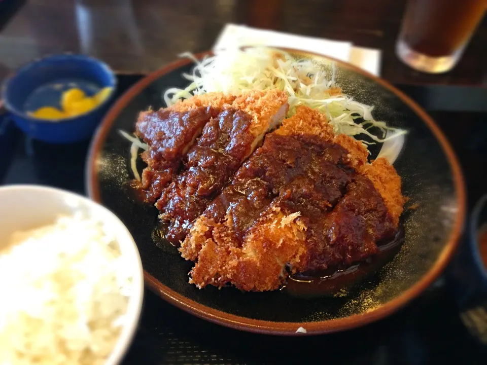 味噌チキンカツ定食|大石さん