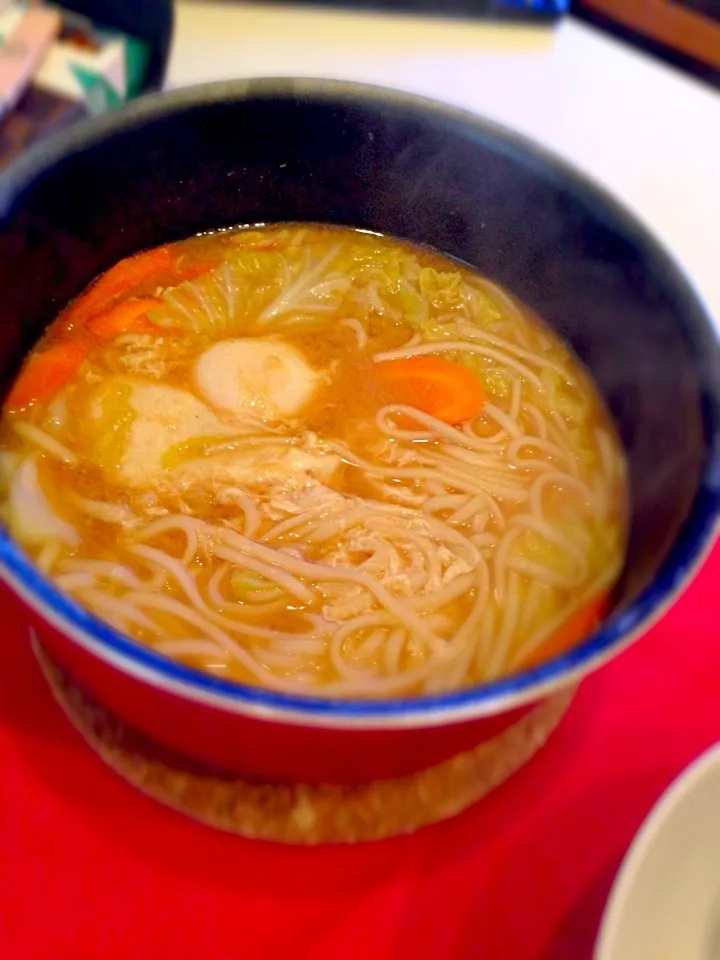 味噌煮込みうどん|くるみたんさん