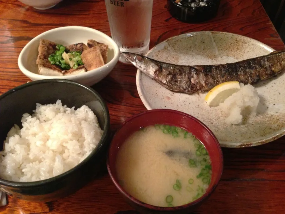 炉端焼き秋刀魚定食|Naoya Ishiharaさん