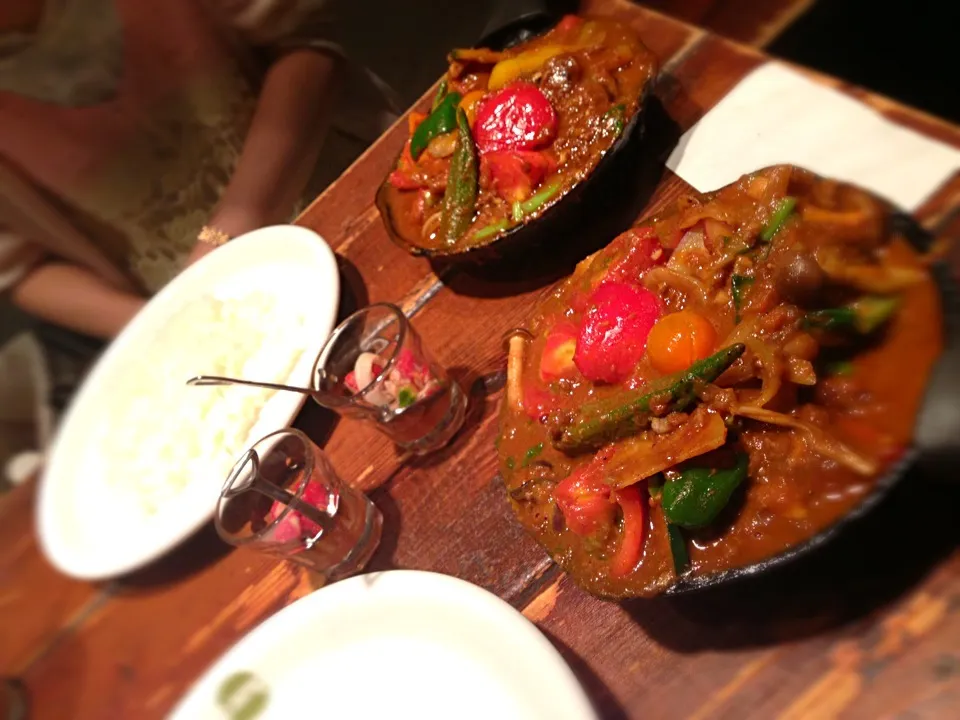 一日分の野菜カレー|空っぽのぴーまんさん