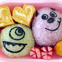 Snapdishの料理写真:モンスターズインク弁当|はなぴよ☆さん