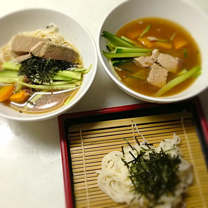 つけ麺風素麺|ゆかさん