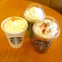 Snapdishの料理写真:抹茶フラペチーノ 他|さきさん