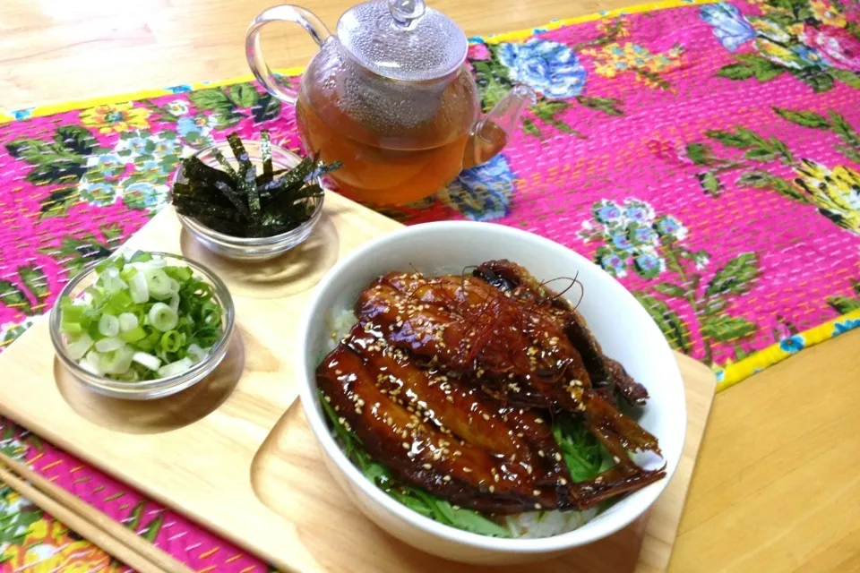 ウナギが苦手な人向け♪  イワシの蒲焼丼☆|ありなさん