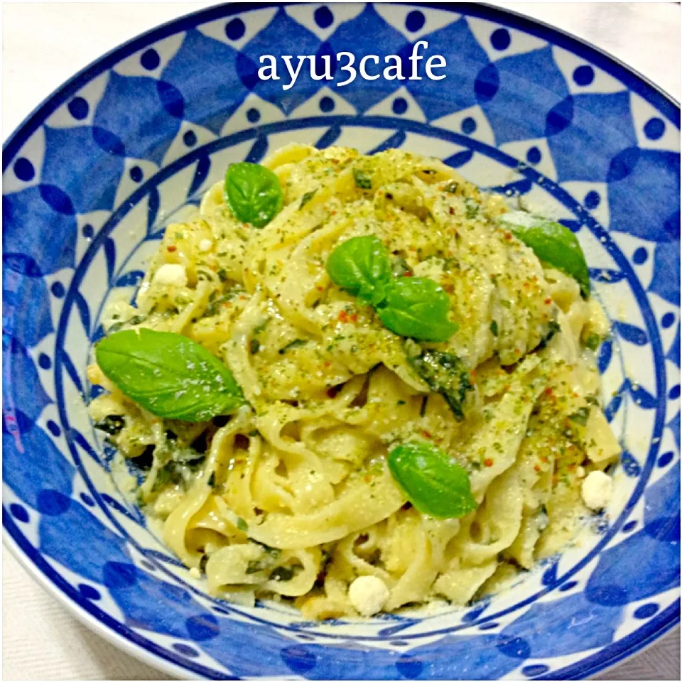 ジェノベーゼパスタ|ayu3cafeさん