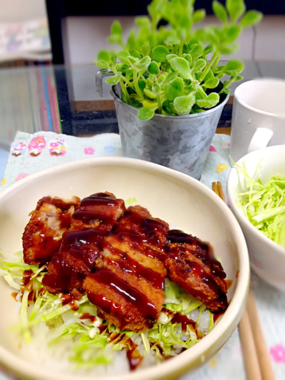 Snapdishの料理写真:休日のカツ丼|じゅんさん