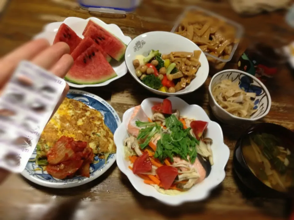 H25.7.23  晩ご飯♪|小林美緒さん