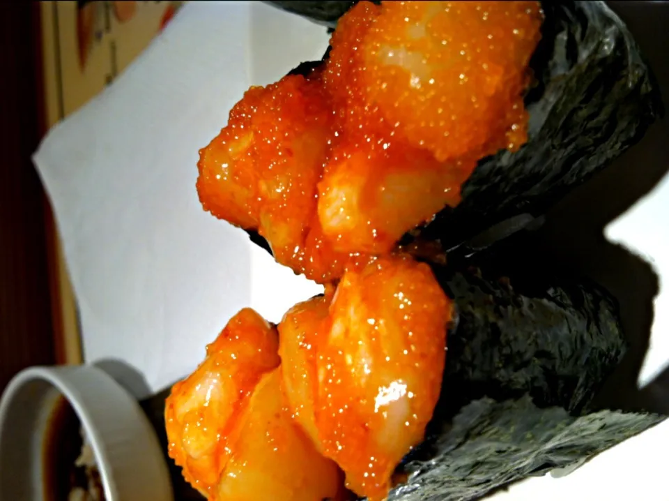 Spicy scallop sushi|Juliee ~ ジュリーさん