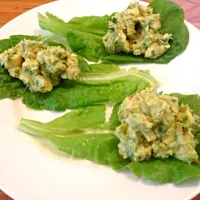 Snapdishの料理写真:Basil Avodaco Grilled Chicken Salad Wraps|Andy Barrettさん