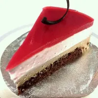 DarkChoco & Raspberry Mousse Cake|Somrasri Sukhonthasapさん