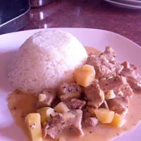 Pork with a apple and pear sauce|joanna lyddiattさん