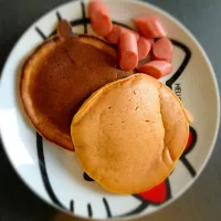 Snapdishの料理写真:息子初めてのお手伝いケーキ|おまめさん