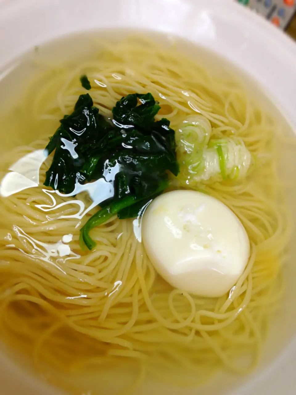 Snapdishの料理写真:朝から手打ち冷やしラーメン🌞|totoさん