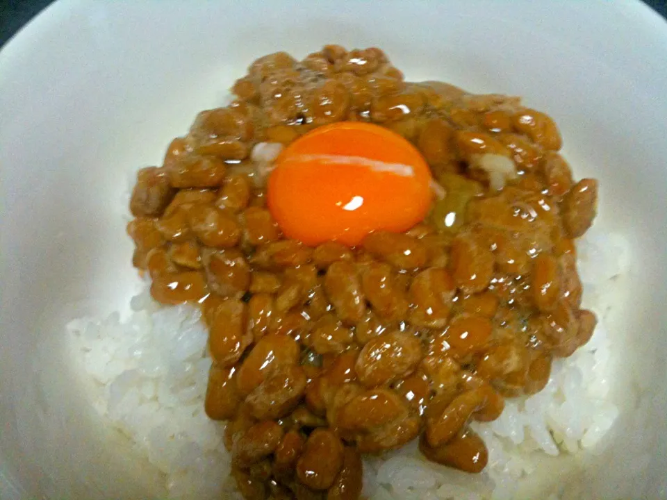 生卵納豆丼|gekoさん