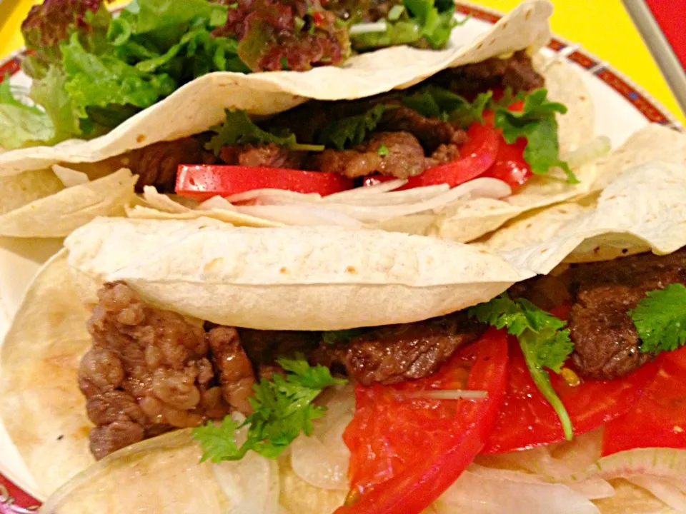 牛肉たっぷりのメキシカンタコス Mexican Beef Tacos|juneshunさん